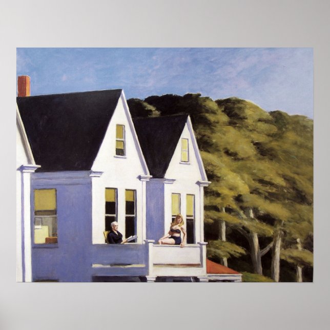 Edward Hopper Wall Art Design Decoration Poster  (Front)