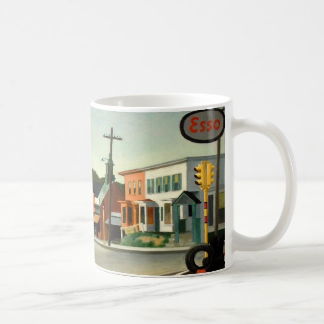 Edward Hopper's "Portrait of Orleans" Coffee Mug (Right)