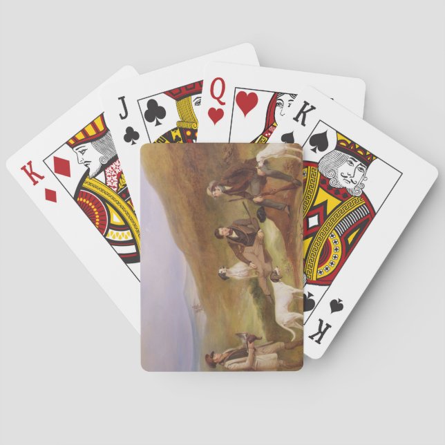 Edward Horner Reynard and his Brother, George, Gro Poker Cards (Back)