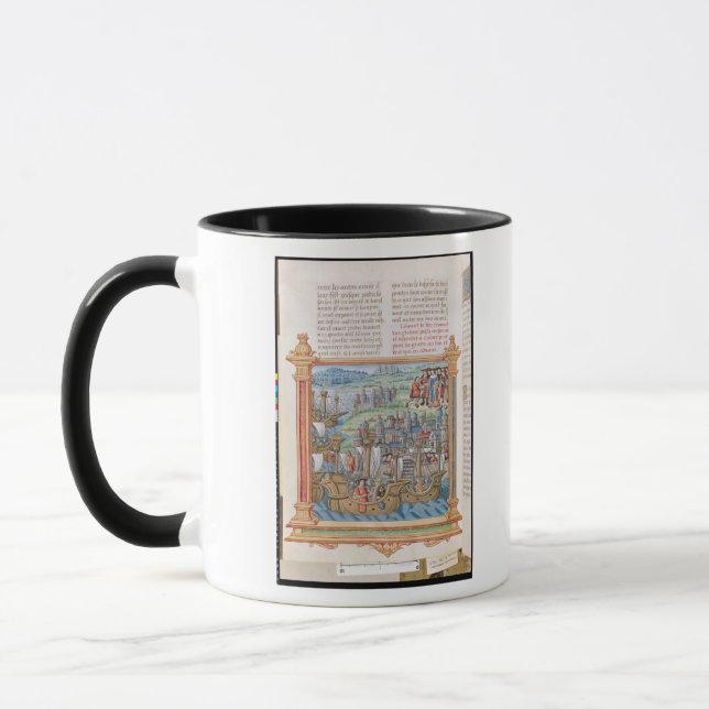 Edward IV of England landing in Calais Mug (Left)