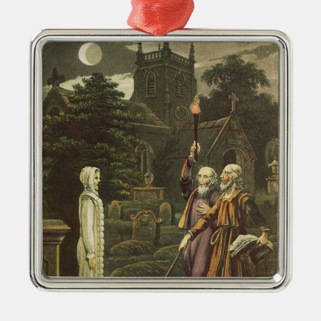 Edward Kelly Metal Ornament (Front)