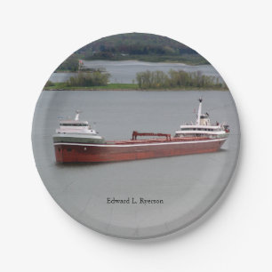 Edward L. Ryerson paper plate