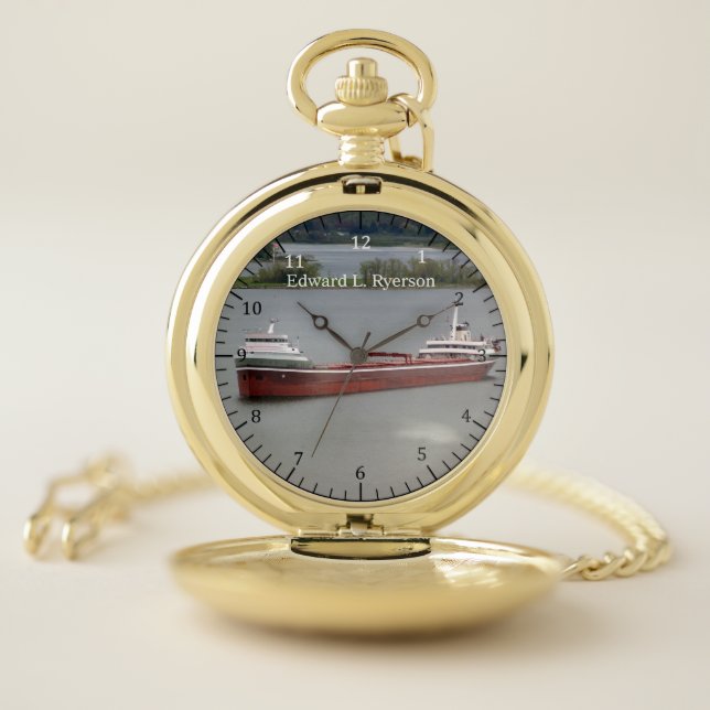 Edward L. Ryerson pocket watch (Inside)