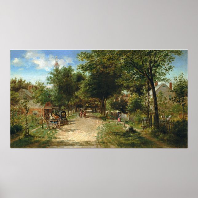 Edward Lamson Henry The Country Store Poster (Front)