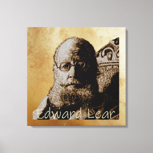 Edward Lear Canvas Print