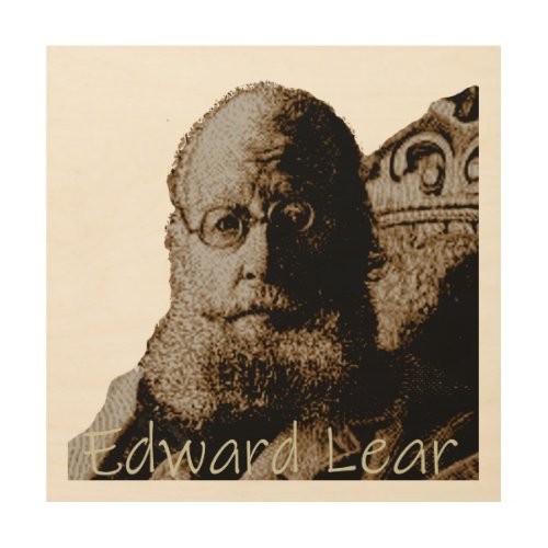 Edward Lear Wood Wall Art