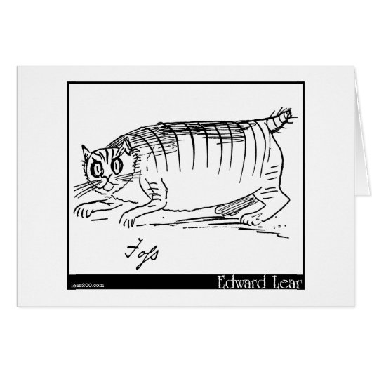 Edward Lear's Foss Cards (Front Horizontal)