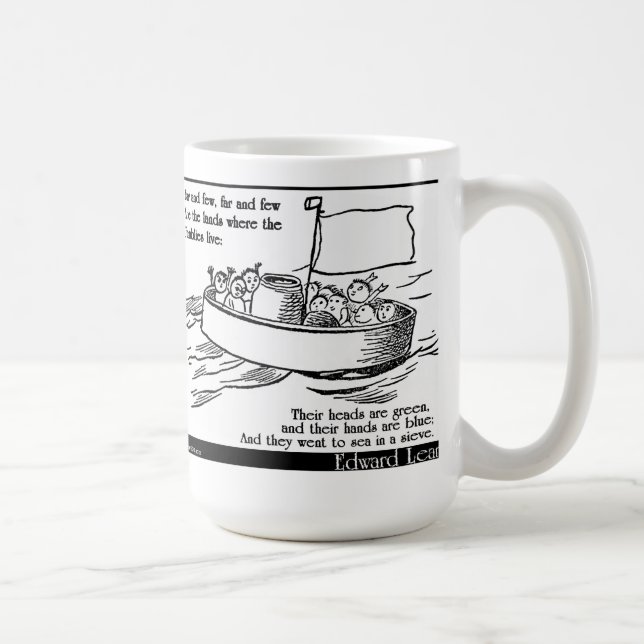 Edward Lear's The Jumblies Coffee Mug (Right)