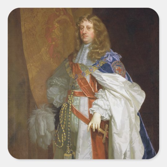 Edward Montagu, 1st Earl of Sandwich, c.1660-65 (o Square Sticker