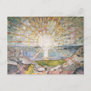 Edward Munch Art Painting Postcard