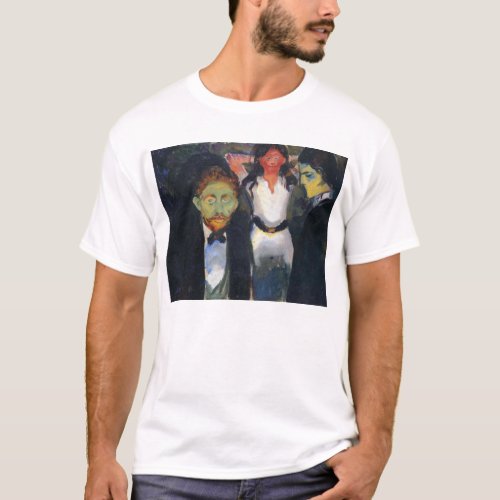 Edward Munch Art Painting T_Shirt