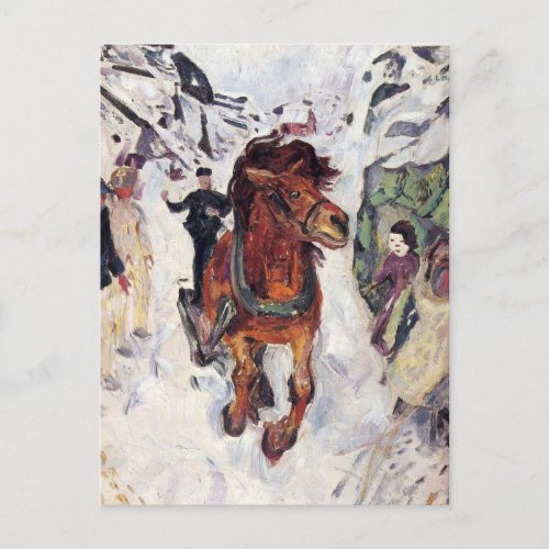 Edward Munich Art Painting Postcard