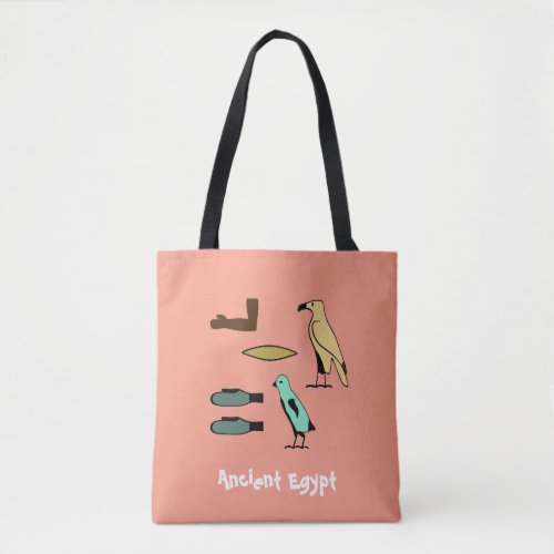 Edward Name in Hieroglyphs symbols of ancient Egyp Tote Bag