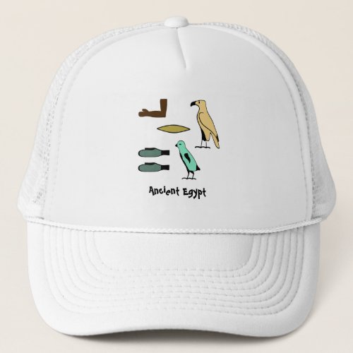 Edward Name in Hieroglyphs symbols of ancient Egyp Trucker Hat