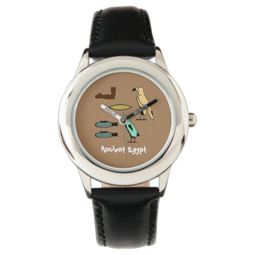 Edward Name in Hieroglyphs symbols of ancient Egyp Watch