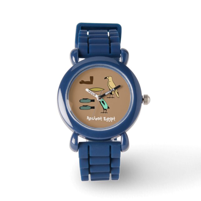 Edward Name in Hieroglyphs symbols of ancient Egyp Watch (Front)
