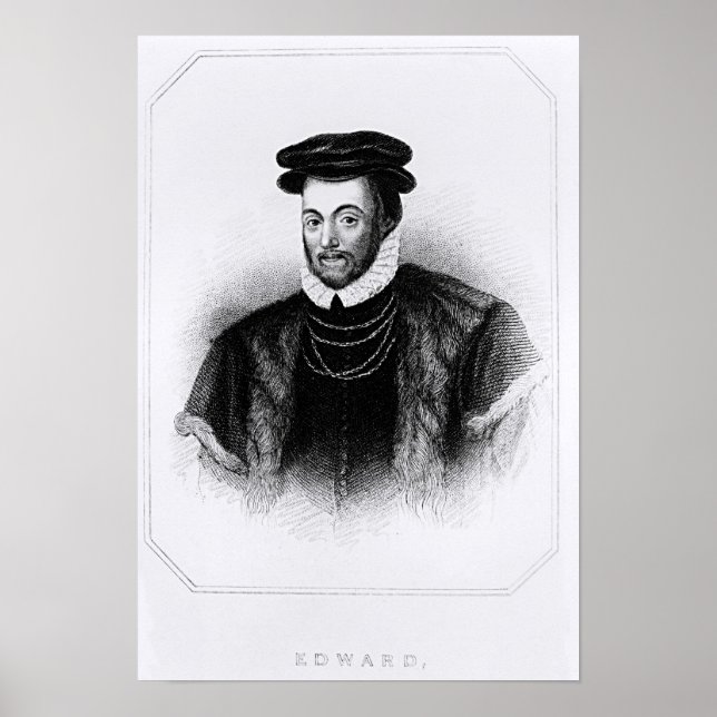 Edward North  from 'Lodge's British Portraits' Poster (Front)