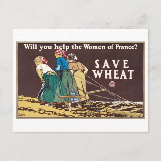 Edward Penfield Postcard (Front)