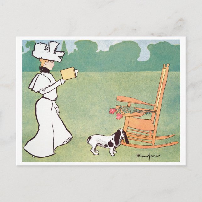 Edward Penfield Postcard (Front)