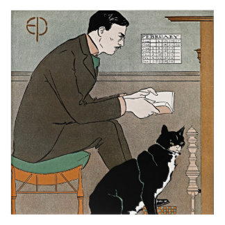 Edward Penfield Vintage Acrylic Print