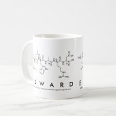 Edward peptide name mug (Front Left)