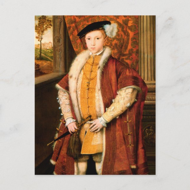 Edward, Prince of Wales (Edward VI of England) Postcard (Front)
