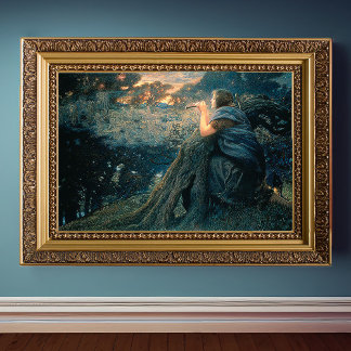Edward Robert Hughes Fantazie za soumraku Poster