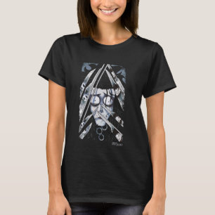 Edward Scissorhands Animated Edward Faces Big Ches T-Shirt