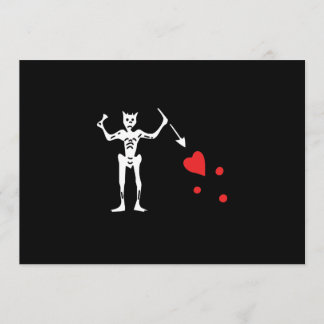 Edward Teach aka Blackbeard invitations
