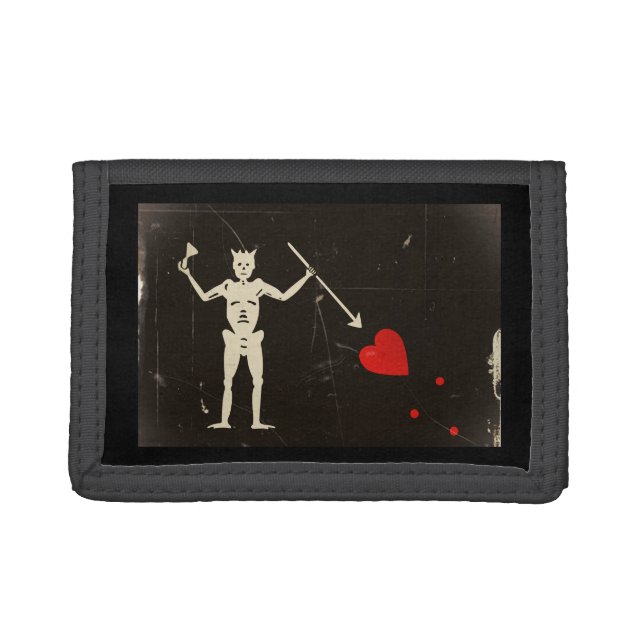 Edward Teach Blackbeard Trifold Wallet (Front)