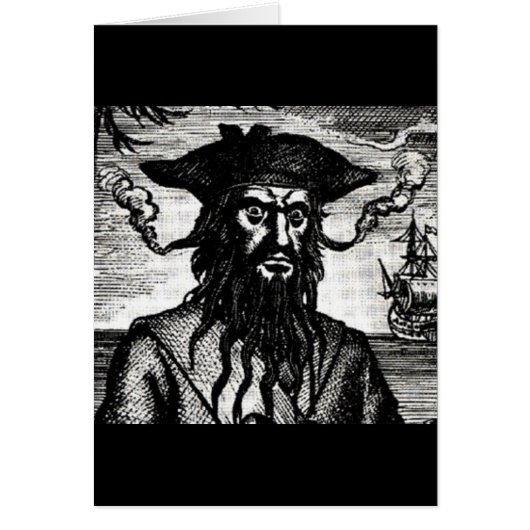 Edward Teach Portrait (Front)