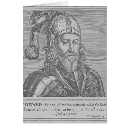Edward, the Black Prince Cards (Front)
