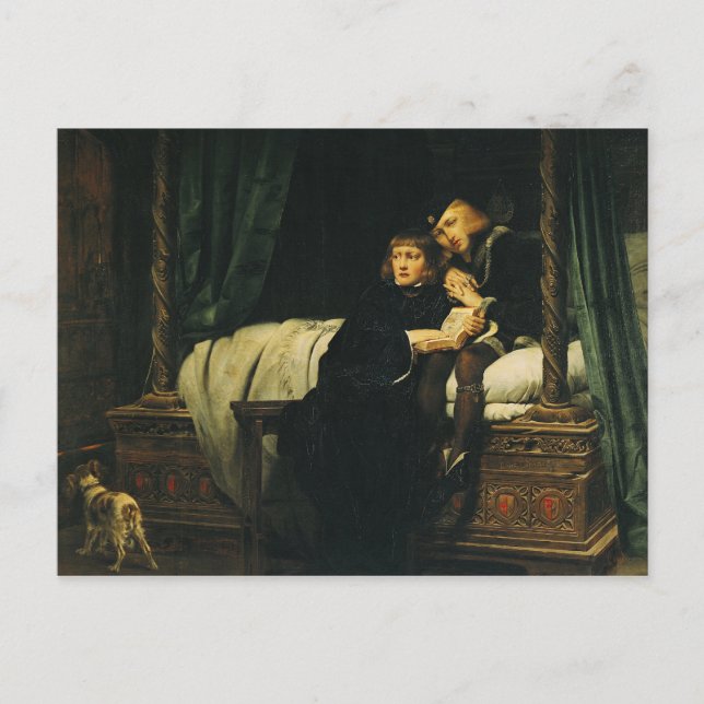 Edward V  and Richard, Duke of York in the Postcard (Front)