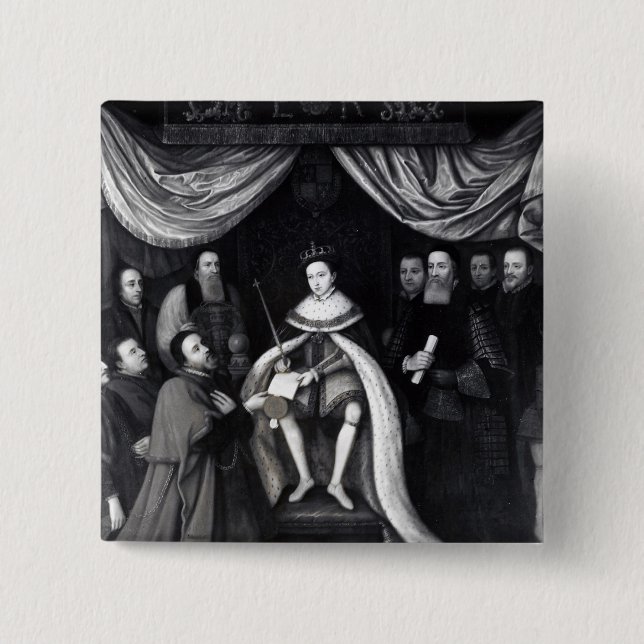 Edward VI Pinback Button (Front)