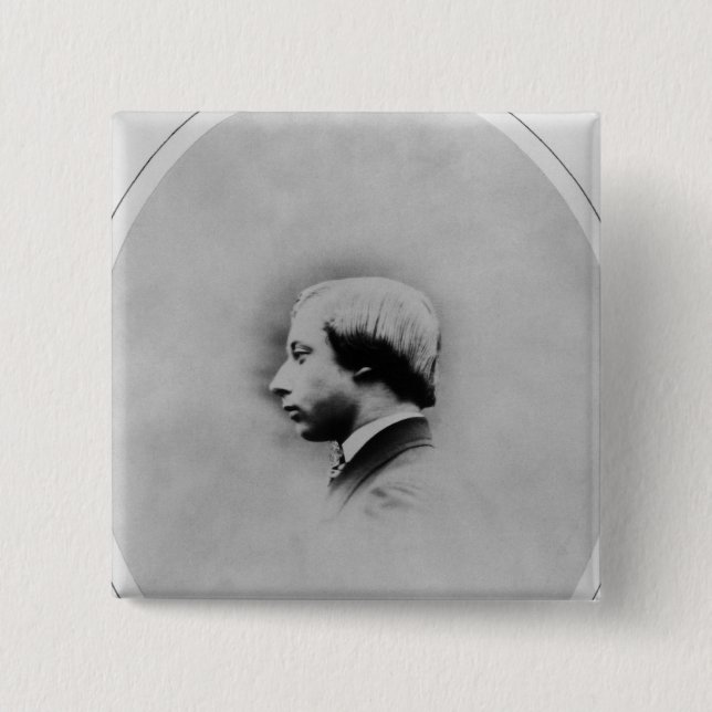 Edward VII, 1860 Pinback Button (Front)