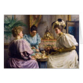 Edwardian Afternoon Tea Cards (Front Horizontal)