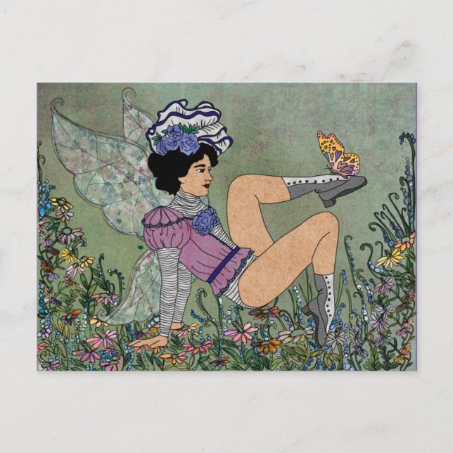 Edwardian Fairy Postcard (Front)