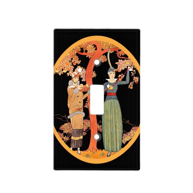 Edwardian Fashion Harvest Light Switch Cover (Front)