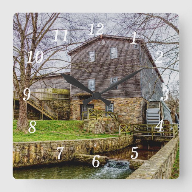Edwards Mill Wall Clock (Front)