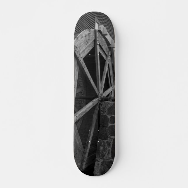 Edwards Water Wheel Skateboard Deck (Front)