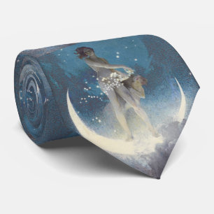 Edwin Blashfield Stars Scattering Art Nouveau Neck Tie