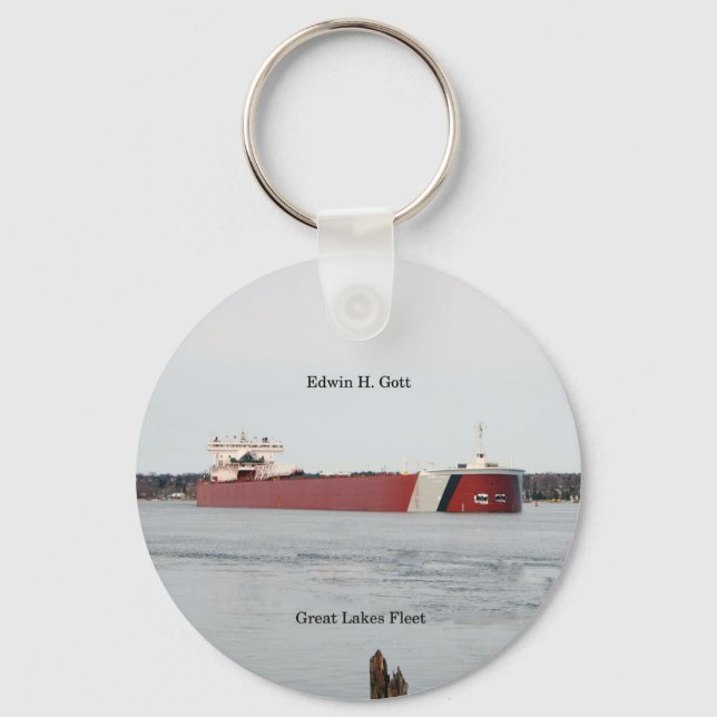 Edwin H. Gott key chain (Front)