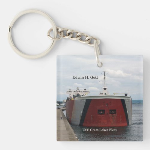 Edwin H Gott key chain