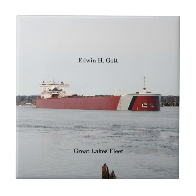 Edwin H. Gott tile (Front)