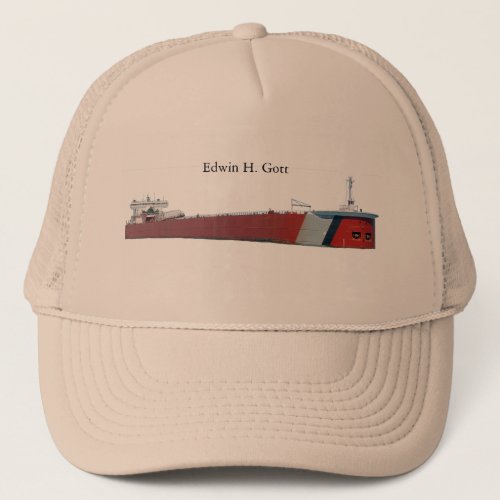 Edwin H Gott trucker hat