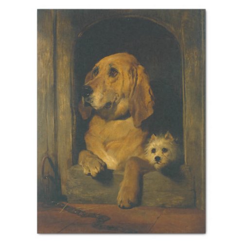 Edwin Henry Landseer  Dignity and Impud Decoupage Tissue Paper