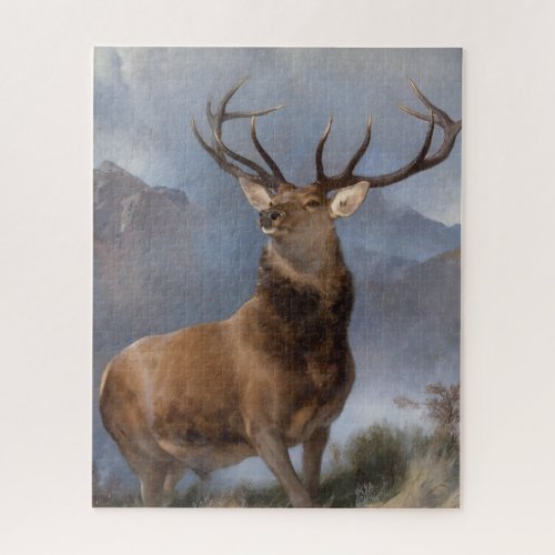 Edwin Henry Landseer  The Monarch of the Glen Jigsaw Puzzle