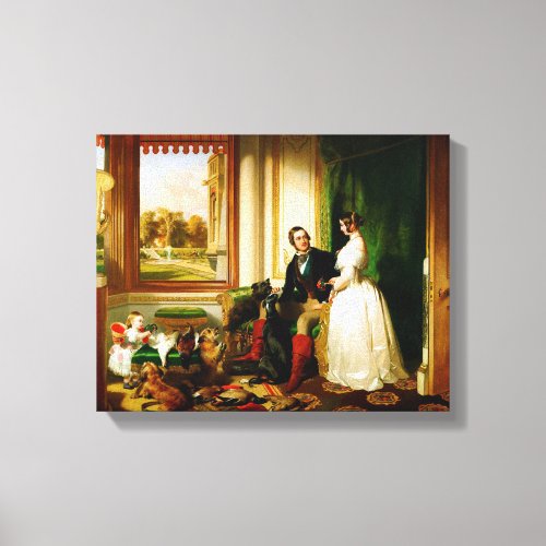 Edwin Landseer Windsor Castle in Modern Times Canvas Print