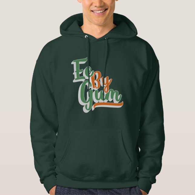 Ee By Gum, Yorkshire Dialect, Slang, English Hoodie (Front)