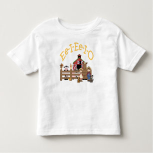 Ee I Ee I O on the Farm Toddler T-shirt